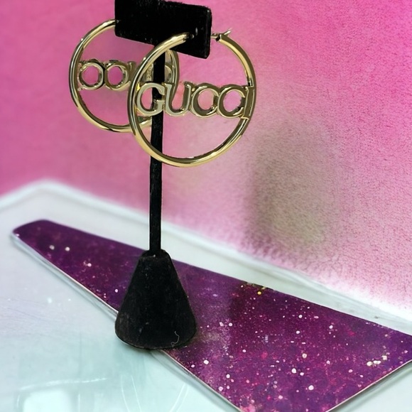 LNWOT GUCCI Hoops Earrings - Picture 7 of 11